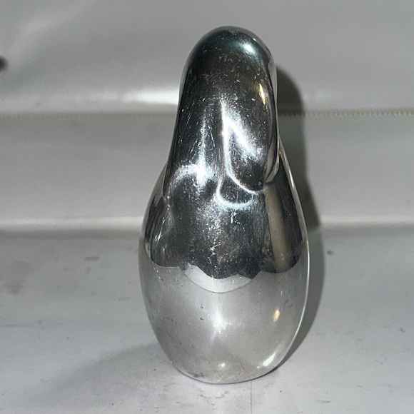 Lot of 3, Vintage Leo Schimanszky Chrome Modernist Hamster, Bunny and Koi? - Picture 3 of 15